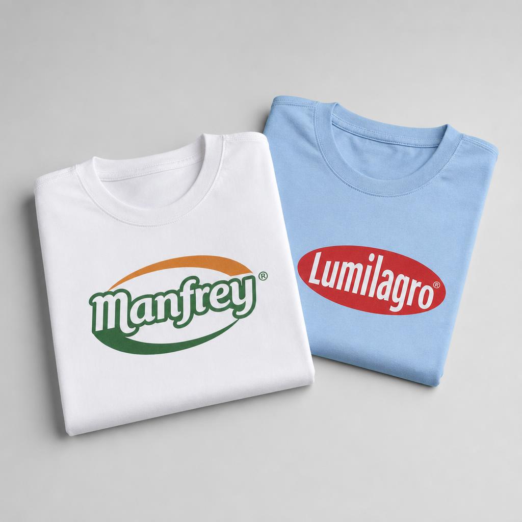 Remeras personalizados con logos de marcas por MERCHANSHOP